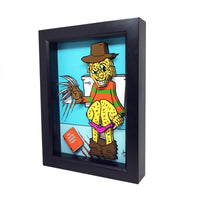 Freddy Krueger Bathroom Decor 3D Art