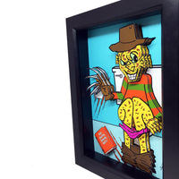 Freddy Krueger Bathroom Decor 3D Art