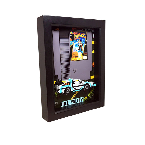 Back to the Future Nintendo 3D Art