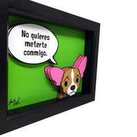 Chihuahua 5x7" 3D Art