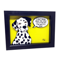 Dalmatian 5x7" 3D Art