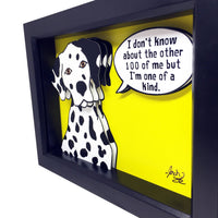 Dalmatian 5x7" 3D Art