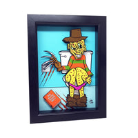 Freddy Krueger Bathroom Decor 3D Art