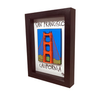 Golden Gate Bridge 3D Art