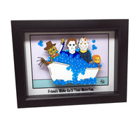 Horror Bath 3D Art