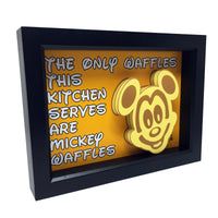 Mickey Waffles 3D Art