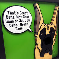 Great Dane 3D Art
