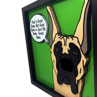 Great Dane 3D Art
