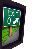 Cape May Exit Zero 3D Art