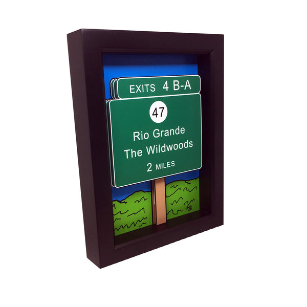 The Wildwoods Sign 3D Art