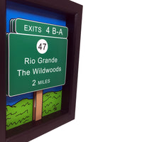 The Wildwoods Sign 3D Art