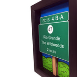 The Wildwoods Sign 3D Art