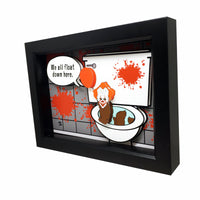 Pennywise Bathroom Decor 3D Art