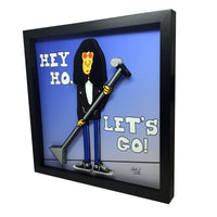 Joey Ramone 3D Art