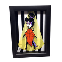 Beetlejuice & Lydia Deetz 3D Art