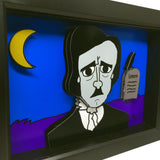 Edgar Allan Poe 3D Art