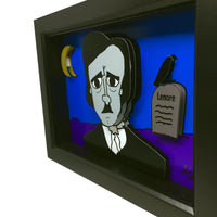 Edgar Allan Poe 3D Art