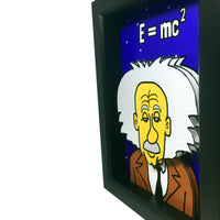 Albert Einstein 3D Art