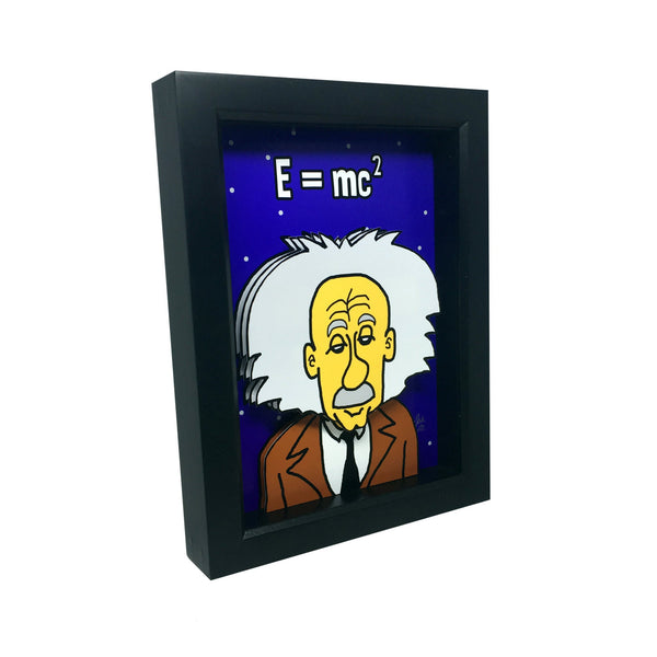 Albert Einstein 3D Art
