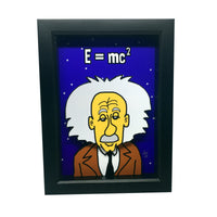 Albert Einstein 3D Art
