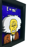 Albert Einstein 3D Art