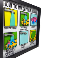 How To Wash Your Hands 3D Art
