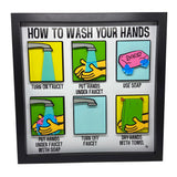How To Wash Your Hands 3D Art