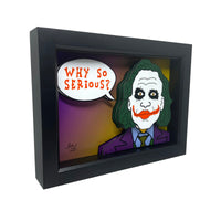 Heath Ledger Joker 3D Art