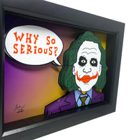 Heath Ledger Joker 3D Art