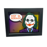 Heath Ledger Joker 3D Art