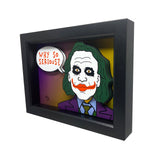 Heath Ledger Joker 3D Art