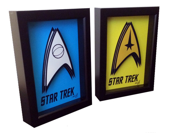 Star Trek Insignia 3D Art