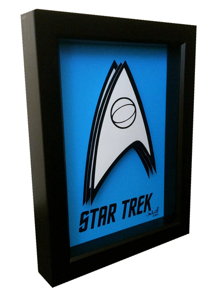 Spock Insignia 3D Art