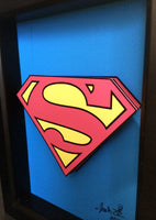 Superman Logo 3D Art