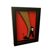 Goth Skull Shoe 3D Art