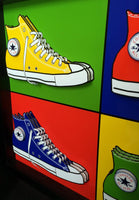 Chuck Taylor Basketball Sneakers 3D Art