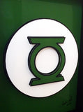Green Lantern Ring 3D Art