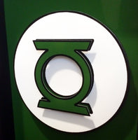 Green Lantern Ring 3D Art