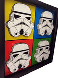 Stormtrooper Warhol 3D Art