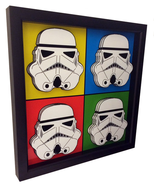 Stormtrooper Warhol 3D Art