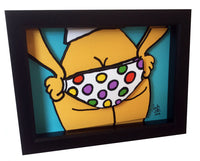 Polka Dot Bikini 3D Art