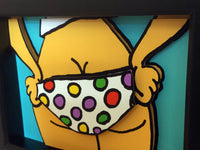 Polka Dot Bikini 3D Art