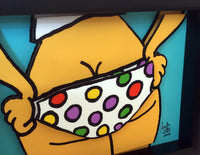 Polka Dot Bikini 3D Art
