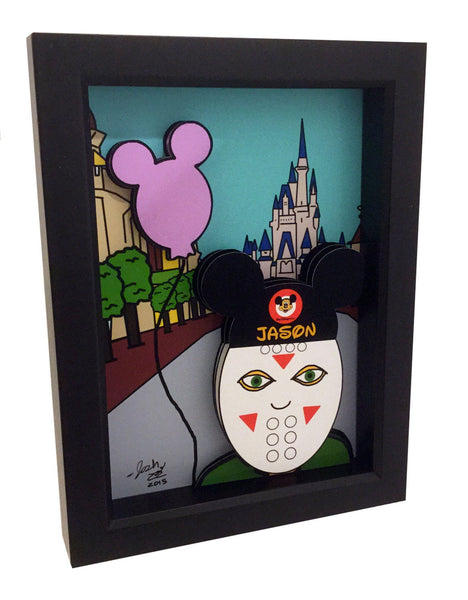 Disney Jason Voorhees 3D Art