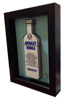 Absolut Vodka Bottle 3D Art