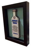 Absolut Vodka Bottle 3D Art