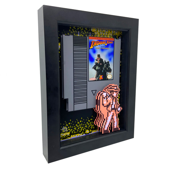 NES Indiana Jones and the Last Crusade 3D Art
