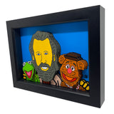 Jim Henson with The Muppets 3D Art