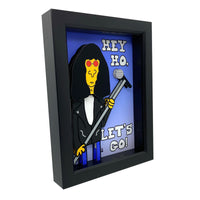 Joey Ramone 5x7 3D Art