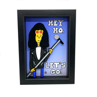 Joey Ramone 5x7 3D Art